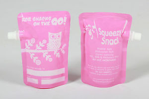 FDA certification reusable liquid food spout pouch with leakproof