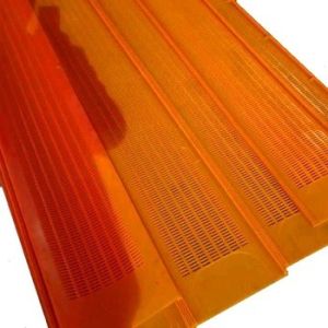 Fine Screening Flip Flop 30mm Thick Polyurethane Screen Panels Mat