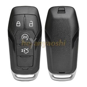 Quality Ford 4Buttons Smart Key Shell with Emergency Key Insert for sale