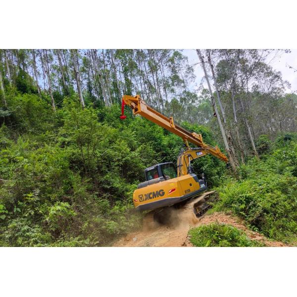 pc200 excavator telescopic boom excavator two section telescopic boom