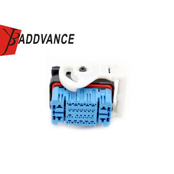 27 Way PA66 Blue Female Sealed Waterproof Automotive Connectors For Car