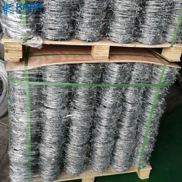 Q195 Steel Farm Fence Highway Protection Galvanized Barbed Wire