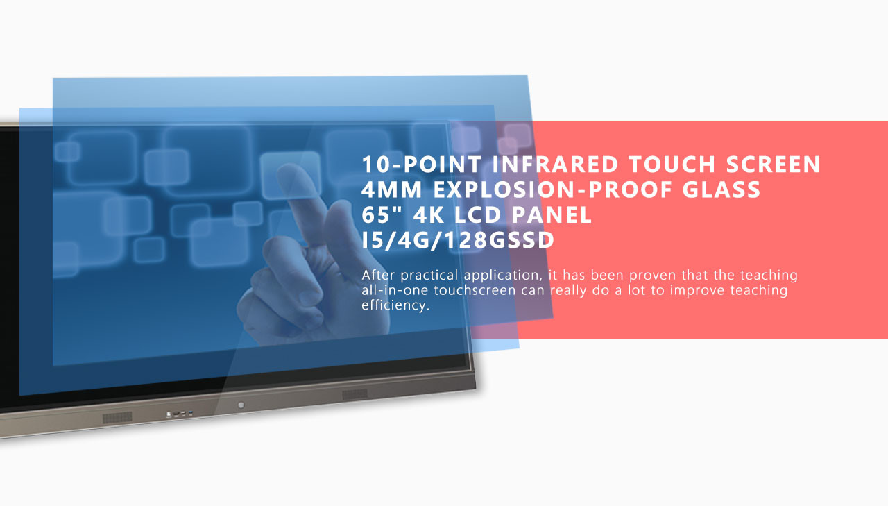 Quality Metal Frame Multi Functional Touch Screen Interactive Whiteboard for sale