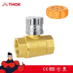 1 inch Temperature Test Hammer Lockable Threaded Brass Ball Valve