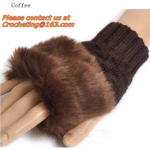 Fashion women fingerless gloves,hand Crochet winter knitted fingerless ,knitted
