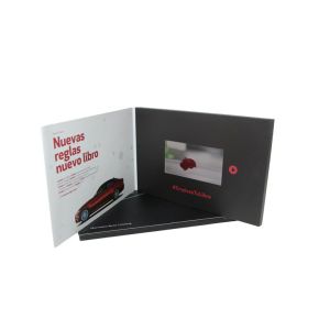 Hardcover Video Brochure card, Video Card For Invitation/Advertising