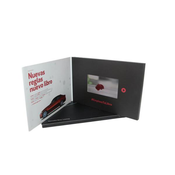 Buy Hardcover Video Brochure card, Video Card For Invitation/Advertising at wholesale prices