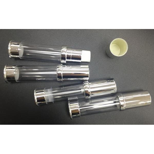 Lotion Airless Makeup Pump Bottle Plastic Material Uniform Spray Volume