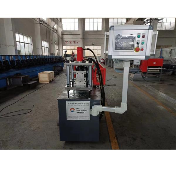 Buy 0.6-1.0mm Galvanized Steel U Shape U Channel Stud And Track Roll Forming Machine at wholesale prices