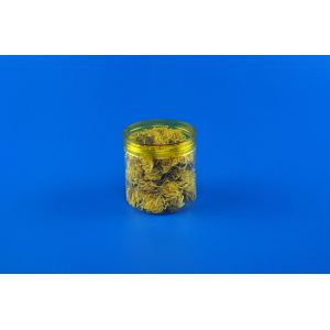 Waterproof Empty Plastic Cans , Transparent Pet Coarse Cereals Bottle 420ml