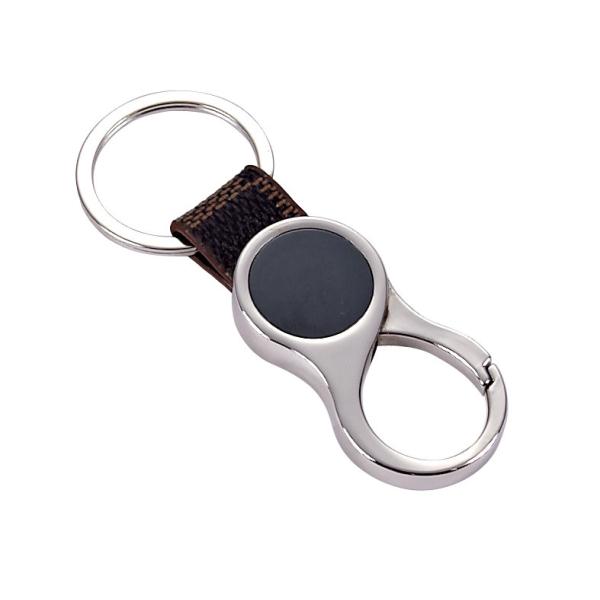 Buy Exclusive Keychains With Classic Leather Touch And Custom Engraved Name at wholesale prices