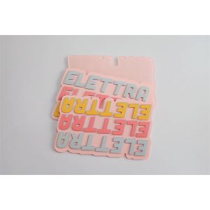 PVC TPU Custom Silk Screen Printing Labels With 3 Pantone Colors