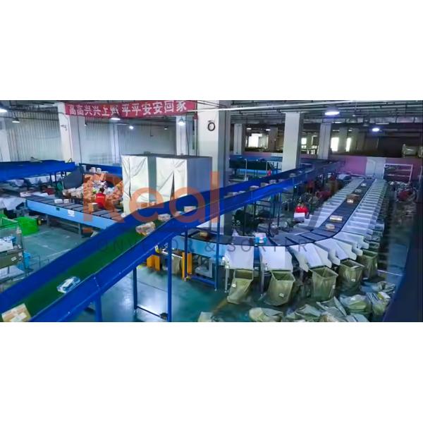 High-Speed E Commerce Cross Belt Sorter System Precision Driven Effective Scalable