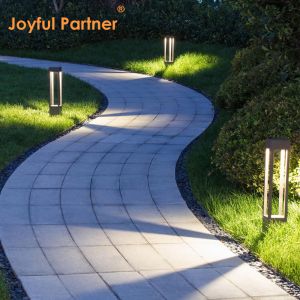 Aluminum IP65 LED Lawn Lamp Bollard Light for Yard Pathway Bridgelux LED 3000K