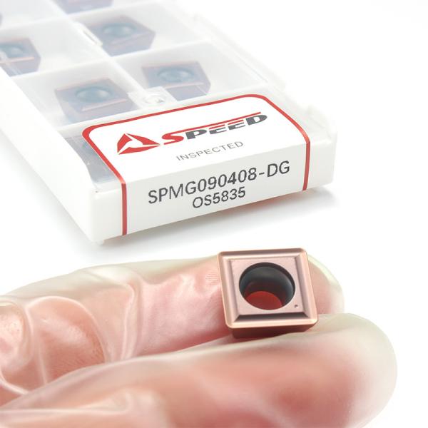 Tungsten Carbide U Drill Drilling Inserts SPMG WCMT SPMG05 With PVD Coating