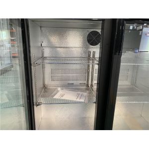 2 Glass Doors Counter Top Display Beer Cooler