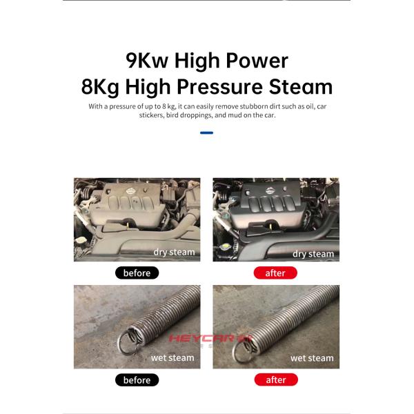 Industrial High Pressure Steam Car Washer Machine for Car Washing Shop and Customer's Request