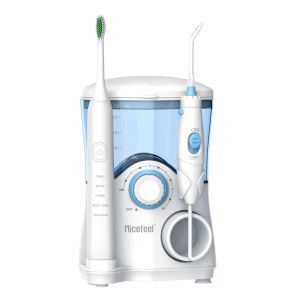 Quality Combo Electric Toothbrush IPX4 Countertop Water Flosser Teeth Whitening 600ml for sale