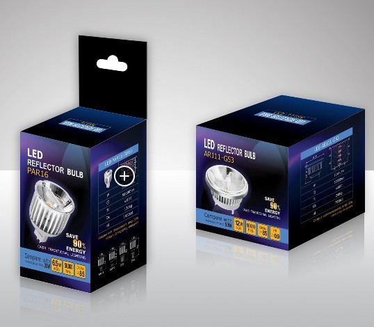 Buy Corrugated Paper Box Packaging For Led Light  Bulb With Custom Printing at wholesale prices