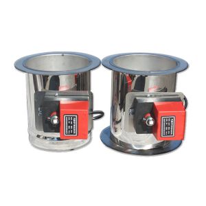 Stainless Steel / Galvanized Sheet Duct Zone Dampers Automatic Adjustable 4n