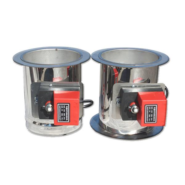 Stainless Steel / Galvanized Sheet Duct Zone Dampers Automatic Adjustable 4n