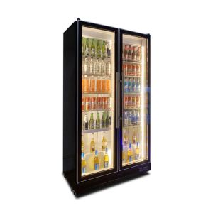 Deluxe Appearance Fresh Keeping Fruit Vegetable Cold Drink Display Chiller
