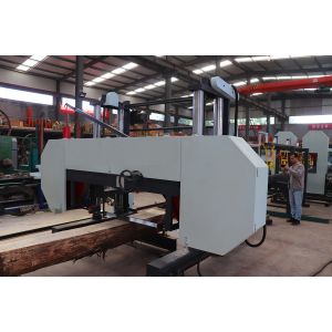80HP Diesel Large Bandsaw Mill 2500mm Automatic Saw Mill Machine