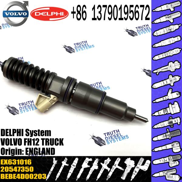 Diesel Fuel Injector 20510724 BEBE4D00203 EX631016 E3.0 for VOL FH12 TRUCK 425 / 435 BHP