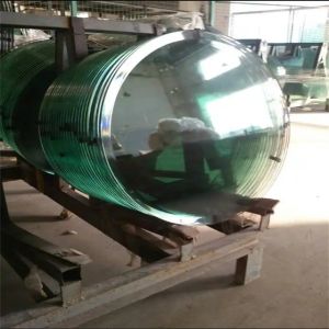 Modern Design Round Tempered Glass Table Top with Laminated Glass