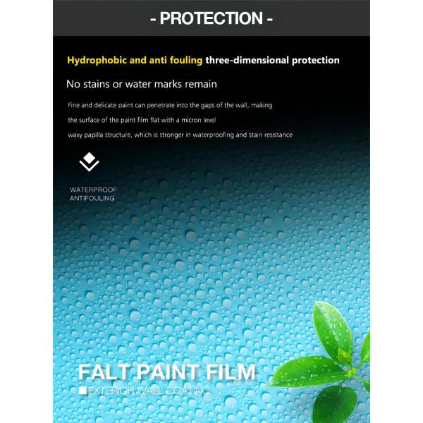 EINECS No. 201-177-9 All Color Optional 20KG/BUCKET Building Coating Velvet Art Paint