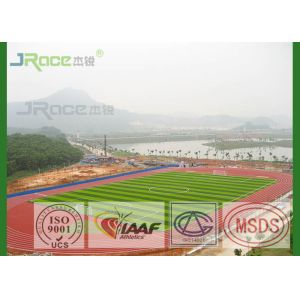 13MM Polyurethane Track Surface Synthetic Rubber Binder , Spray Track Structure