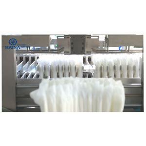 Full Servo Mitsubishi 250PPM Lady Menstrual Pad Making Machine