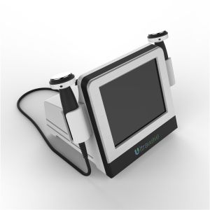 Double Channels 1MHz Ultrasound Physical Therapy Machine With 2 Handles
