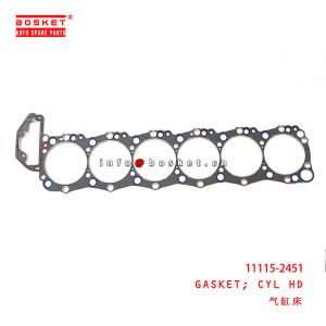 11115-2451 Cylinder Head Gasket for ISUZU J08C