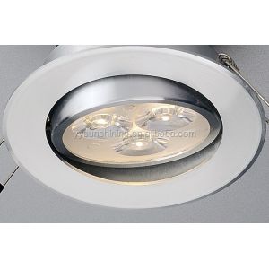 3W LED Ceiling Lighting and Spot Light with Color Temperature Flexibility 2700K