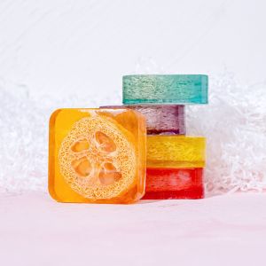 Luxury Personalized Individually Wrapped Bath Soap Essential Oil Flower Handmade