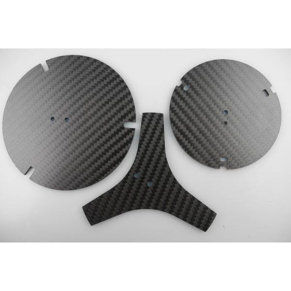 Customized Carbon Fiber CNC Service , Carbon Fiber Plate For Blind Groove