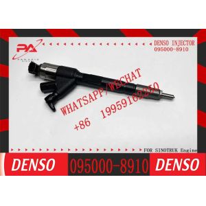 Diesel fuel injector 095000-8910 VG1246080106 8910 for DENSO for HOWO SINOTRUK