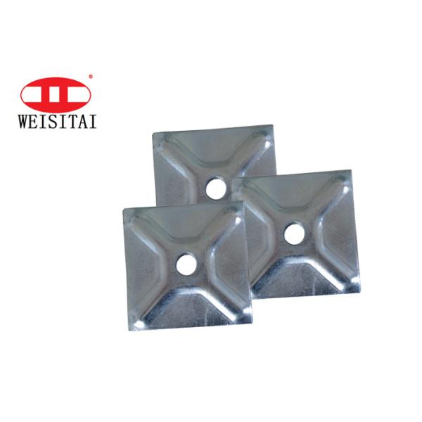 Buy Galvanized Square Waler Plates Formwork Tie Rod System at wholesale prices