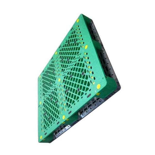 Buy Polypropylene Green Plastic Pallets 1200*1000mm For Storage at wholesale prices
