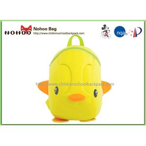 Quality Yellow Kids Toddler Backpack For School Duck Shape 10-20L Capacity for sale