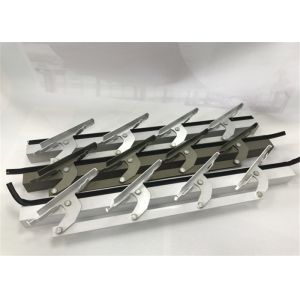 China 6 Inch Length Machining Aluminum Parts / Window Louvers WIth Punching on sale