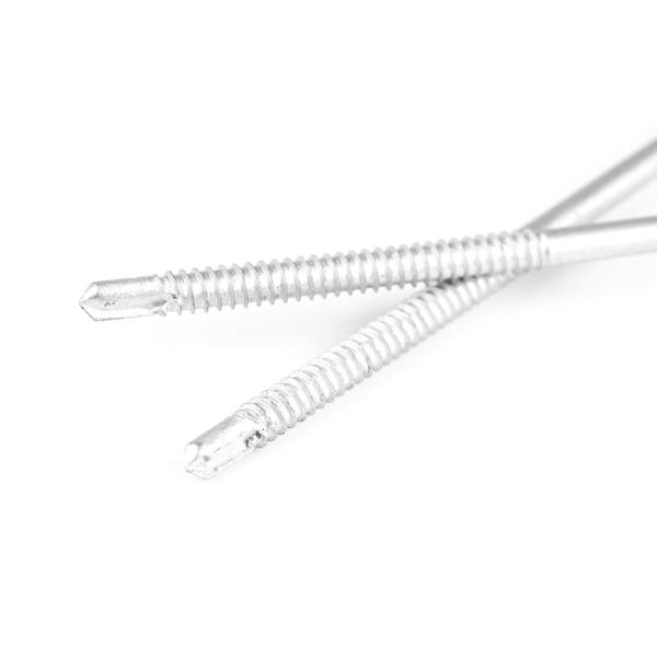 Ss410 Hex Washer Head Self Drilling Screw with EPDM Washer 6.3x180mm and Zinc Coating