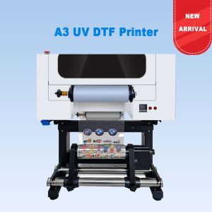 30cm Digital UV DTF Sticker Printing Machine With Double Heads