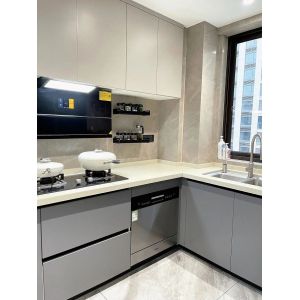 Handmade Wooden Kitchen Cabinets MID-Century Modern Wooden Kitchen Cabinets