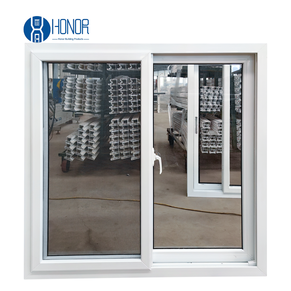 High Quality PVC/UPVC Sliding Glass Window for Kitchen & Restaurant with