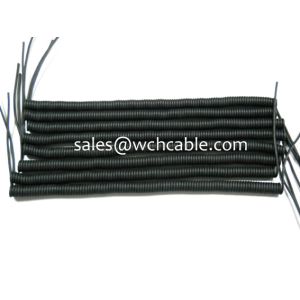 UL20234 1000V UL Approved PUR Spiral Cable High Flexibility For Instrumentation