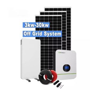 Quality MC4 MPPT Solar System Off Grid Kit Half Cell Panel Factory Direct Sales for sale