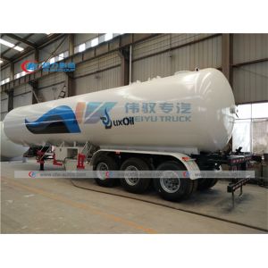 30 Tons 59600 Liters LPG Tank Trailer For Nigeria