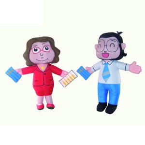 hot selling customize design outdoors promotion giant inflatable mascot